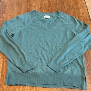 Lucky Brand Green Knit Top